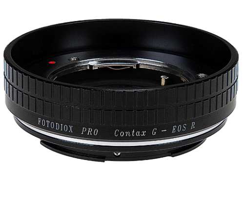 Contax G SLR 렌즈와 Canon RF(EOS-R) 마운트 미러리스 카메라 바디에 호환되는 어댑터