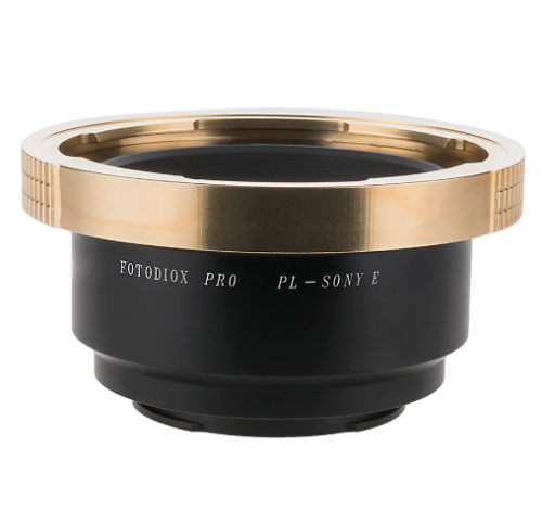 Fotodiox Pro 렌즈 마운트 어댑터 - Sony Alpha E-마운트 미러리스 카메라 본체에 Arri PL(Positive Lock) 마운트 렌즈